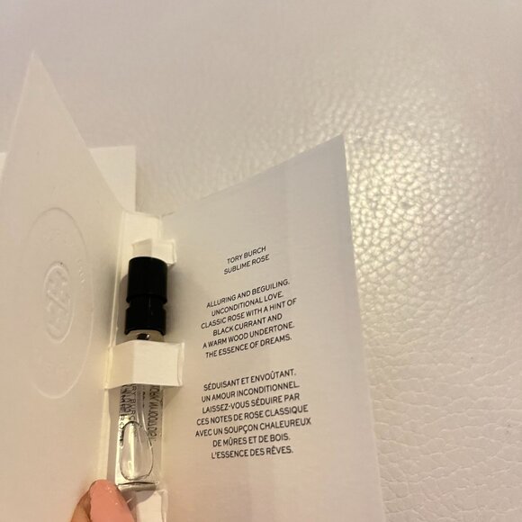 3 TORY BURCH SAMPLE EAU DE PARFUM COSMIC WOOD ELECTRIC SKY SUBLIME ROSE - Picture 2 of 5
